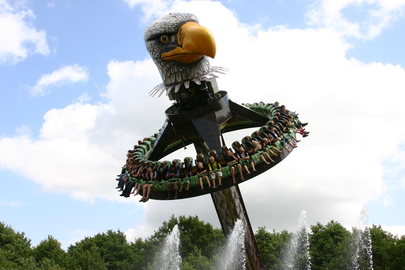 Interlink Eagle Topple Tower Used Ride