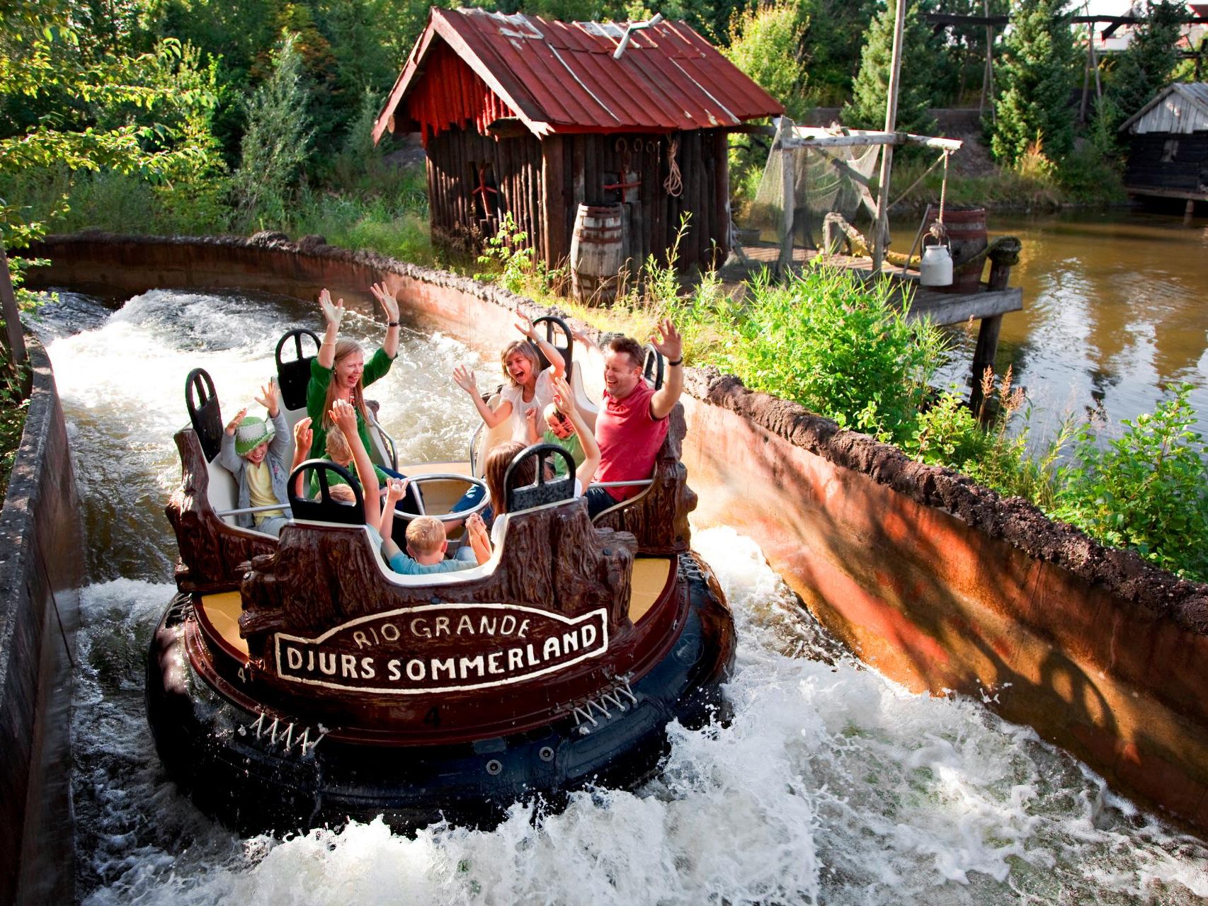 interlink rapid river water ride denmark