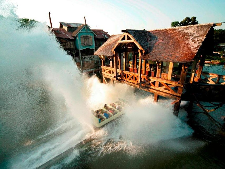 interlink shoot the chute water ride