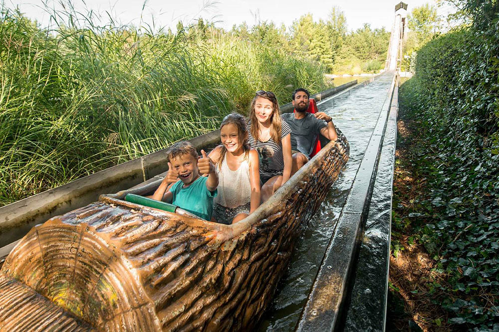 Interlink New Ride : Log Flume Drakkar at Walygator Sud-Ouest