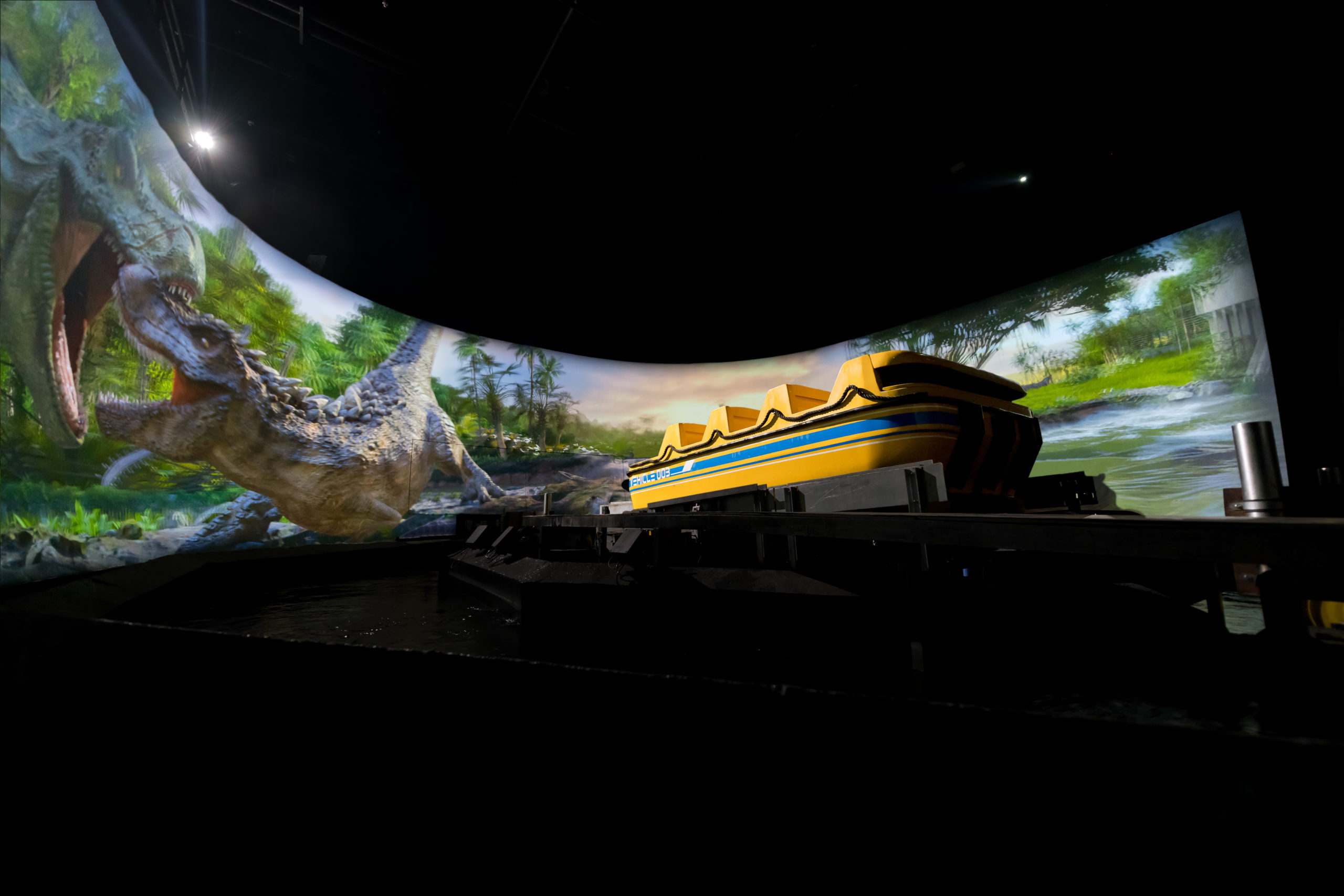 Interlink New Ride : Immersive Superflume Jurassic Island at Trans Studio Cibubur