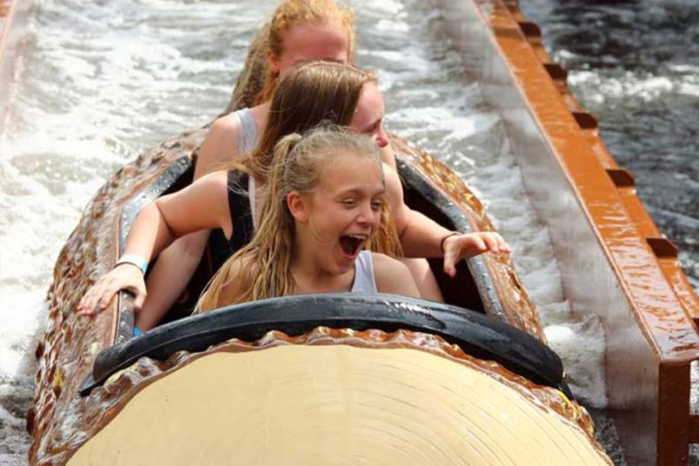 Interlink New Ride : Log Flume at Fantasy Island