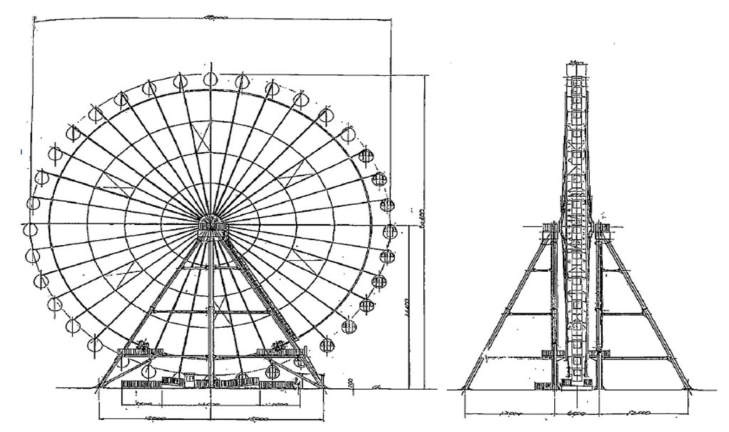 50m Giant wheel BW35 Interlink